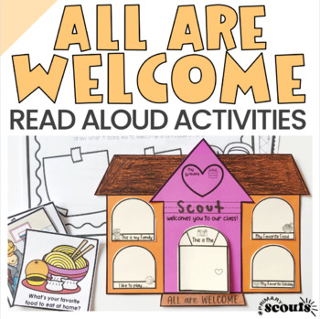 Preview of Back to School Activities | ALL ARE WELCOME Activity | All About Me