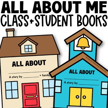 Preview of Back to School Activities All About Me Book Class Books All About Me Activities