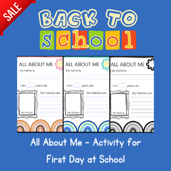 Back to School Activities | All About Me | Team Building | BOHO Theme