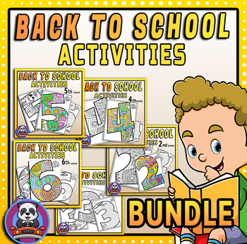 Preview of Back to School Activities - All about me booklet - Bundle