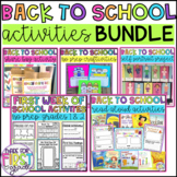 Back to School Read Aloud Activities: No Prep by MadeForFirstGrade