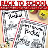Back to School Activities Booklet Kindergarten 1st Grade