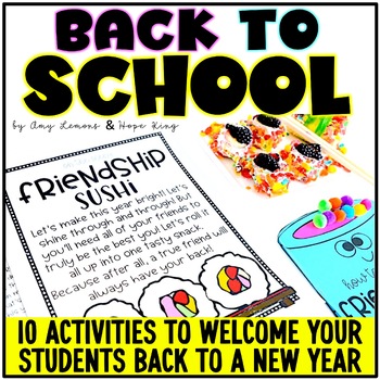 Preview of Back to School Activities | Getting to Know You Activities | STEM Challenges