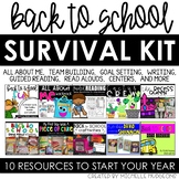 Back to School Activities Bundle | Back to School Survival Kit