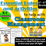 Back to School Activities | Classroom Management Plan: Beg