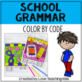 Back to School Coloring Pages - Parts of Speech Grammar Co