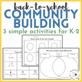 Back-to-School Activities | Community Building in Kinderga