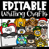Back to School Activities Craft Writing Prompt ALL YEAR Bundle