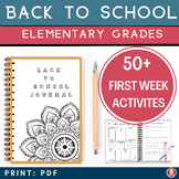 Back to School Activities Elementary | Ice Breakers | All 