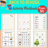 Alphabet Activities Worksheets - ABC Coloring Pages - more