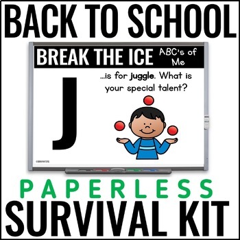 Preview of Back to School Activities - First Week of School Bundle