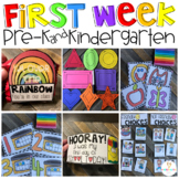 Back to School Activities | First Week of School Kindergar