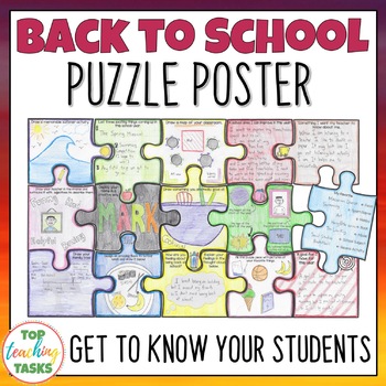 Preview of Back to School Activities | Getting To Know You Activities