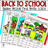 Back to School Activities - Phonics - Letter Sounds