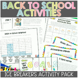 Back to School Activities | Ice Breaker Activities | Begin