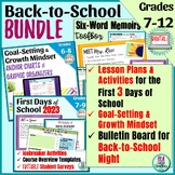 Back to School Activities, Lesson Plans, &  Bulletin Board