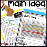 Back to School Activities Reading Comprehension Main Idea First Day of School +