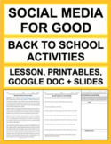 Back to School Activities | Spread Positivity on Social Me