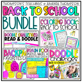 Back to School Activities and Centers - Coloring, Brain Boomers