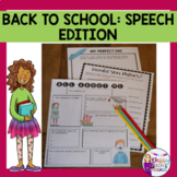 Back to School Activities and Conversation Starters for Sp