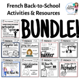 Back to School Activities and Resources for French Class