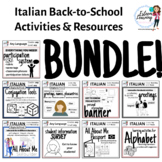 Back to School Activities and Resources for Italian Class