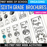 Back to School Activities for 6th Grade First Week of School Fun