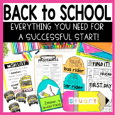 Back to School Activities for Kindergarten & 1st Grade - F