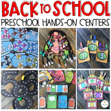 Back to School Centers Activities for Preschool and Kindergarten