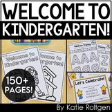 Back to School Activities for the First Day of Kindergarten