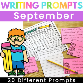 Back to School Activities l September Writing Prompts l 2nd Grade ...