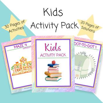 Preview of Activity Pack for Kids