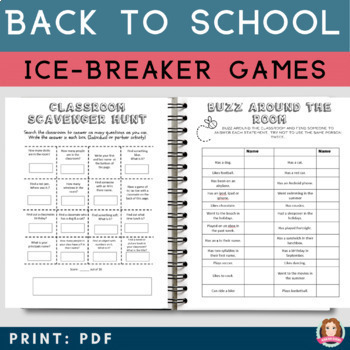 Back to School Activities Elementary | Ice Breakers | All About Me | SEL