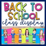 Back to School Activity - Class Family Display