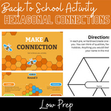 Back-to-School Activity-Making Connections Get to Know you