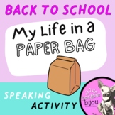 Back to School Activity: My Life in a Paper Bag
