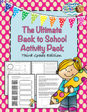 Back to School Activity Pack (Third Grade)