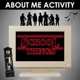 Back to School Activity: Stranger Things Theme | Middle & 