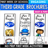 Back to School Activity Third Grade for First Week of School Fun