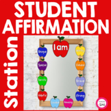 Back to School Affirmation Station - Positive Messages - A