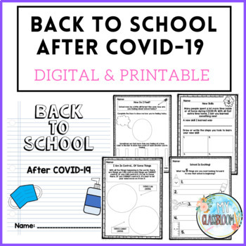 Preview of Back to School After COVID 19 SEL  Distance Learning