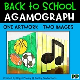Back to School Agamograph Art Activity