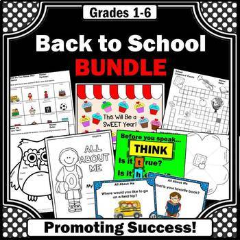 Preview of All About Me Packet Bundle 4th Grade Get to Know You 2nd 3rd Your Classmates