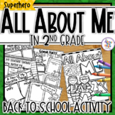 Back to School All About Me Activity - 2nd Grade