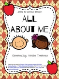 Back to School:  All About Me Book