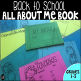 Back to School All About Me Book
