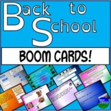 Back to School All About Me Boom Cards