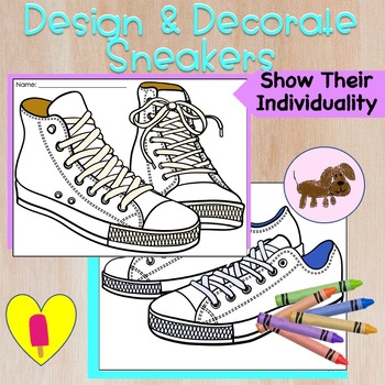 Back to School All About Me Design Own Activity by Peg