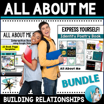 Preview of Back to School All About Me Getting to Know You Activities for Teens Tweens