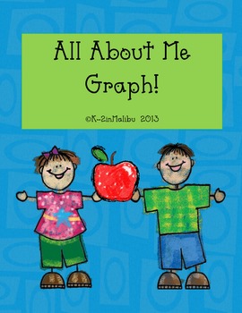 Preview of Back to School All About Me Graph